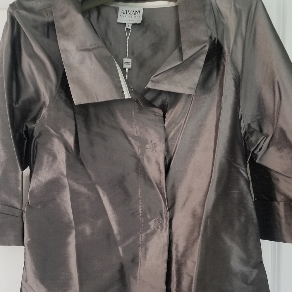 Armani Collezioni belted cocktail jacket Size 8